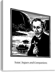 Canvas Print - St. Isaac Jogues and Companions by J. Lonneman
