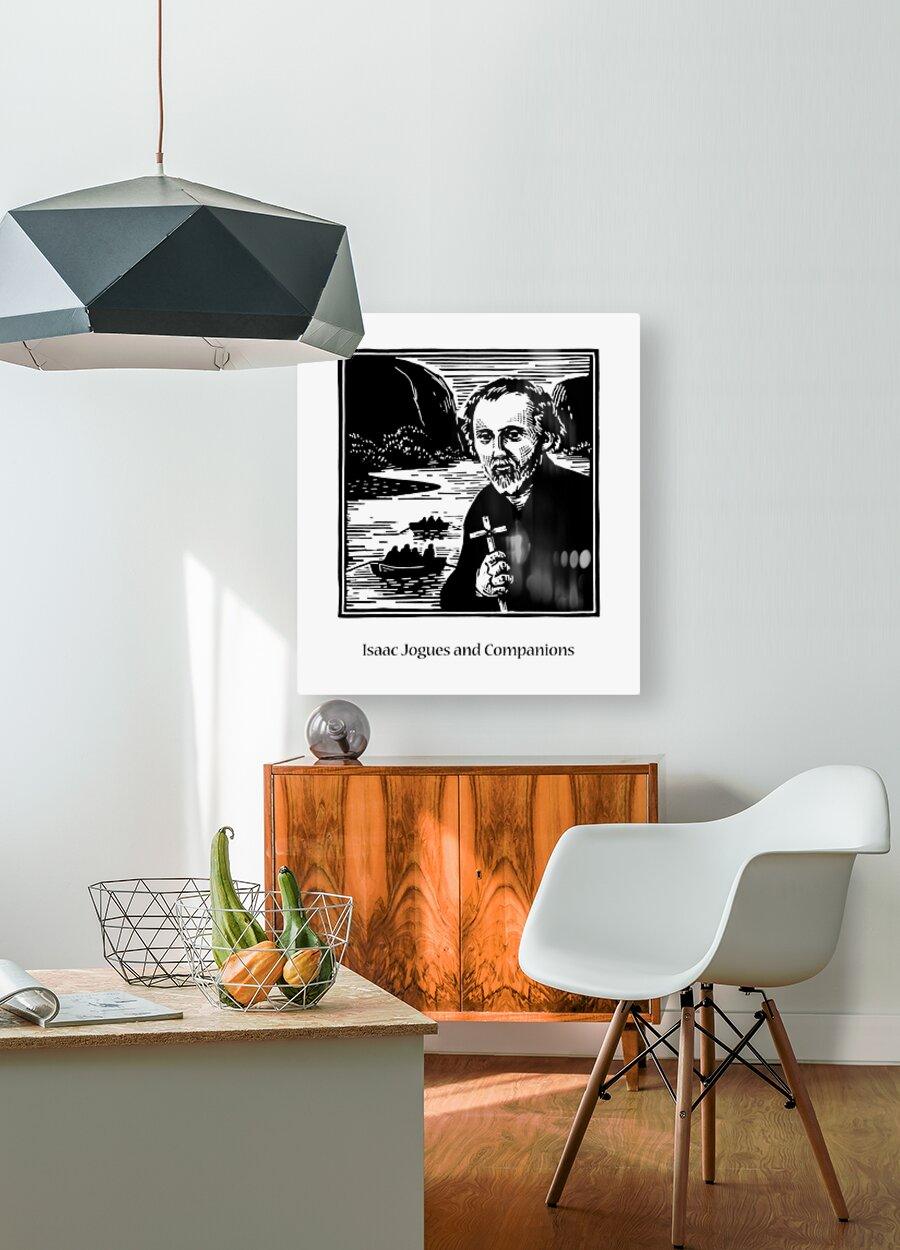 Metal Print - St. Isaac Jogues and Companions by Julie Lonneman - Trinity Stores