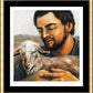Wall Frame Gold, Matted - St. Isidore the Farmer by J. Lonneman