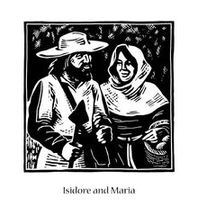 Giclée Print - Sts. Isidore and Maria by J. Lonneman