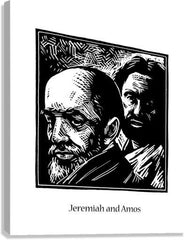 Canvas Print - Jeremiah and Amos by J. Lonneman