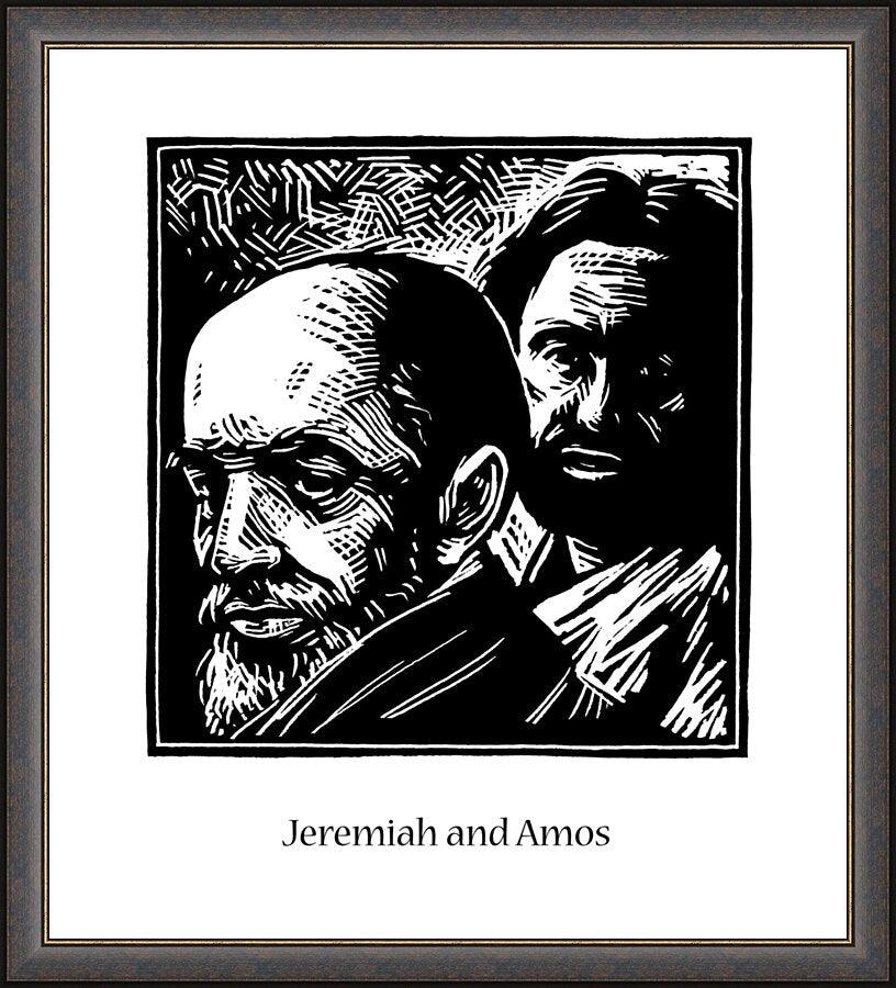 Wall Frame Espresso - Jeremiah and Amos by Julie Lonneman - Trinity Stores