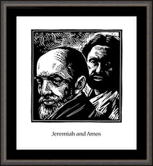 Wall Frame Espresso - Jeremiah and Amos by J. Lonneman