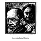 Canvas Print - Jeremiah and Amos by Julie Lonneman - Trinity Stores