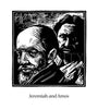 Metal Print - Jeremiah and Amos by Julie Lonneman - Trinity Stores