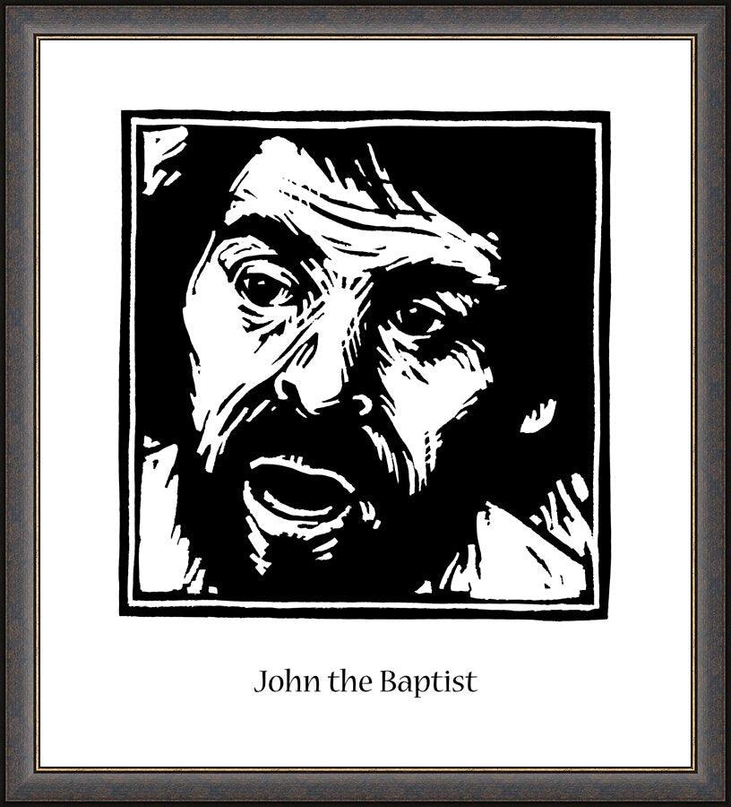 Wall Frame Espresso - St. John the Baptist by J. Lonneman