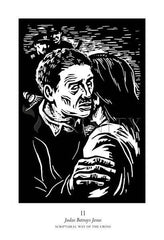 Acrylic Print - Scriptural Stations of the Cross 02 - Judas Betrays Jesus by J. Lonneman
