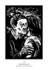 Metal Print - Scriptural Stations of the Cross 02 - Judas Betrays Jesus by Julie Lonneman - Trinity Stores