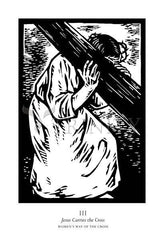 Acrylic Print - Women's Stations of the Cross 03 - Jesus Carries the Cross by J. Lonneman