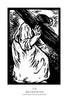 Metal Print - Scriptural Stations of the Cross 07 - Jesus Carries the Cross by Julie Lonneman - Trinity Stores
