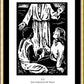 Wall Frame Gold, Matted - Women's Stations of the Cross 15 - Jesus Commissions the Women by J. Lonneman
