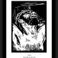 Wall Frame Black, Matted - Scriptural Stations of the Cross 13 - Jesus Dies on the Cross by Julie Lonneman - Trinity Stores