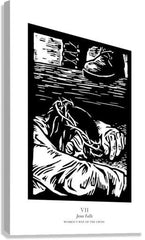 Canvas Print - Women's Stations of the Cross 07 - Jesus Falls by J. Lonneman