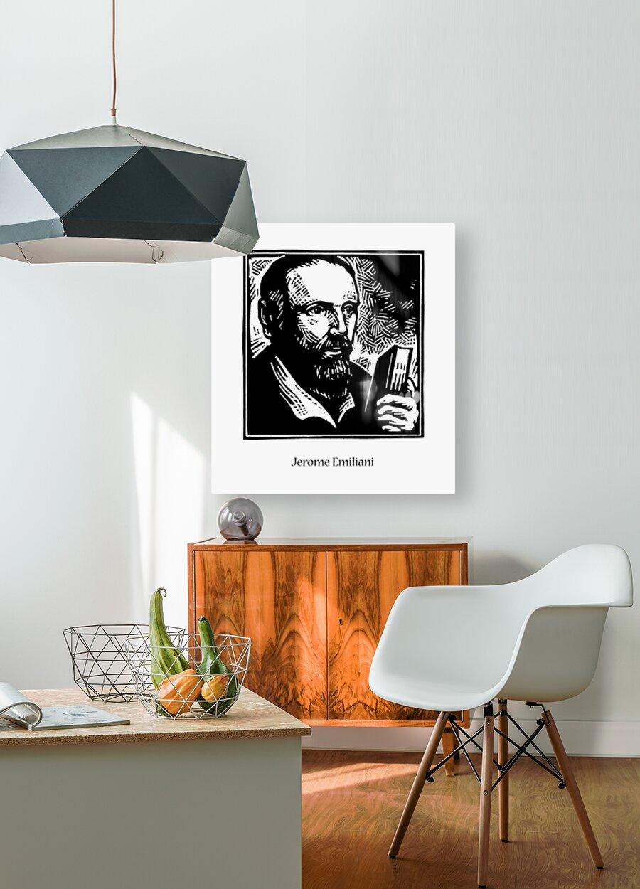 Metal Print - St. Jerome Emiliani by Julie Lonneman - Trinity Stores