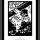Wall Frame Espresso, Matted - Traditional Stations of the Cross 03 - Jesus Falls the First Time by J. Lonneman