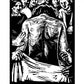 Wall Frame Black, Matted - Traditional Stations of the Cross 10 - Jesus is Stripped of His Clothes by J. Lonneman