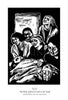 Metal Print - Scriptural Stations of the Cross 14 - The Body of Jesus is Laid in the Tomb by Julie Lonneman - Trinity Stores