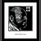 Wall Frame Espresso, Matted - St. John of the Cross by Julie Lonneman - Trinity Stores