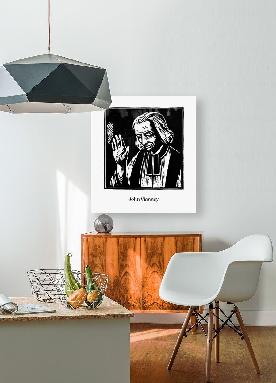 Acrylic Print - St. John Vianney by Julie Lonneman - Trinity Stores