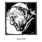 Canvas Print - St. John XXIII by J. Lonneman