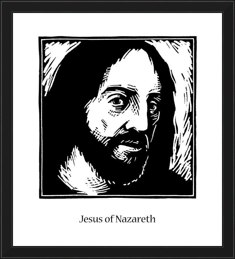 Wall Frame Black - Jesus by Julie Lonneman - Trinity Stores