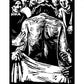 Wall Frame Black, Matted - Women's Stations of the Cross 09 - Jesus is Stripped of His Clothing by J. Lonneman