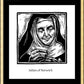 Wall Frame Gold, Matted - Julian of Norwich by Julie Lonneman - Trinity Stores