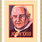 Wall Frame Gold, Matted - St. John XXIII by J. Lonneman