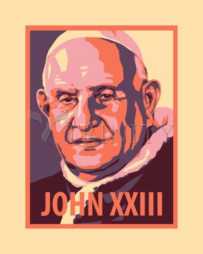 Acrylic Print - St. John XXIII by J. Lonneman