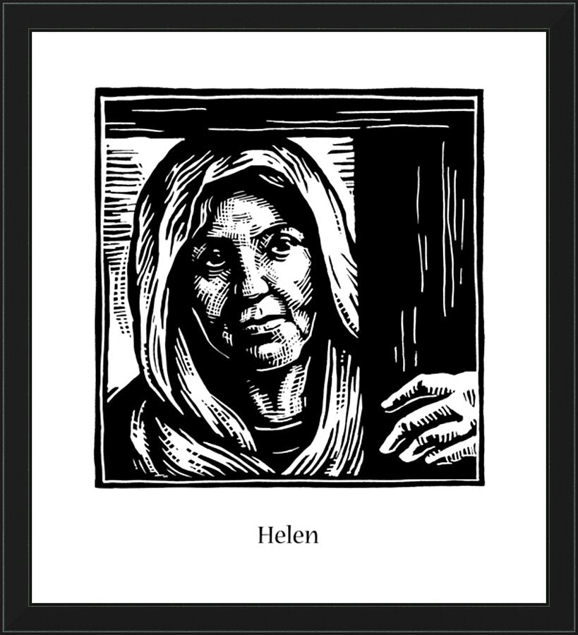Wall Frame Black - St. Helen by J. Lonneman