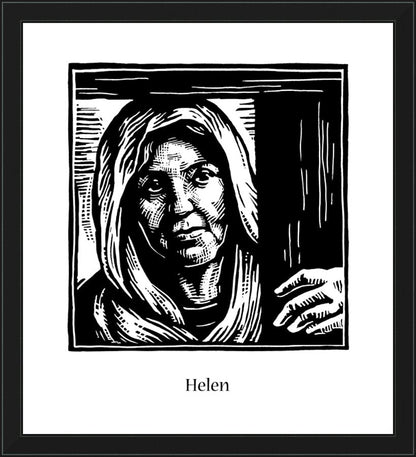 Wall Frame Black - St. Helen by J. Lonneman