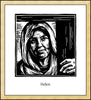 Wall Frame Gold - St. Helen by J. Lonneman