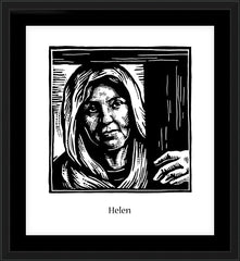 Wall Frame Black - St. Helen by J. Lonneman