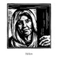 Wall Frame Espresso, Matted - St. Helen by J. Lonneman