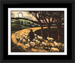 Wall Frame Black - Leading From Within by J. Lonneman
