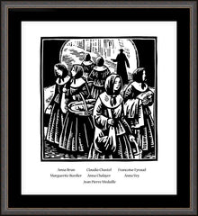 Wall Frame Espresso - Founders of the Srs. of St. Joseph by J. Lonneman