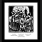 Wall Frame Black, Matted - Founders of the Srs. of St. Joseph by J. Lonneman