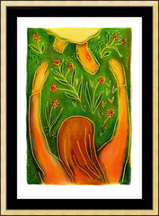 Wall Frame Gold - St. Magdalene at Easter by J. Lonneman