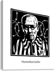 Canvas Print - St. Maximilian Kolbe by J. Lonneman