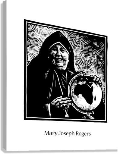 Canvas Print - Mother Mary Joseph Rogers by Julie Lonneman - Trinity Stores