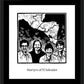 Wall Frame Black, Matted - Martyrs of El Salvador by Julie Lonneman - Trinity Stores