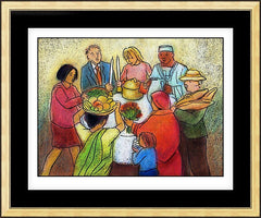 Wall Frame Gold - Many Gifts by J. Lonneman