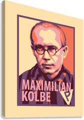 Canvas Print - St. Maximilian Kolbe by J. Lonneman