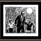 Wall Frame Espresso, Matted - Martin Luther King’s Dream by J. Lonneman