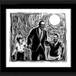 Wall Frame Black, Matted - Martin Luther King’s Dream by J. Lonneman