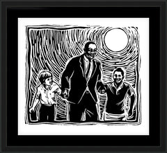 Wall Frame Black - Martin Luther King's Dream by J. Lonneman