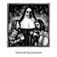 Wall Frame Gold, Matted - St. Marie of the Incarnation by Julie Lonneman - Trinity Stores