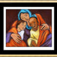 Wall Frame Gold, Matted - Mother of Mercy by J. Lonneman