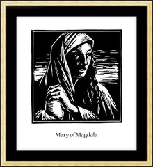 Wall Frame Gold - St. Mary Magdalene by J. Lonneman