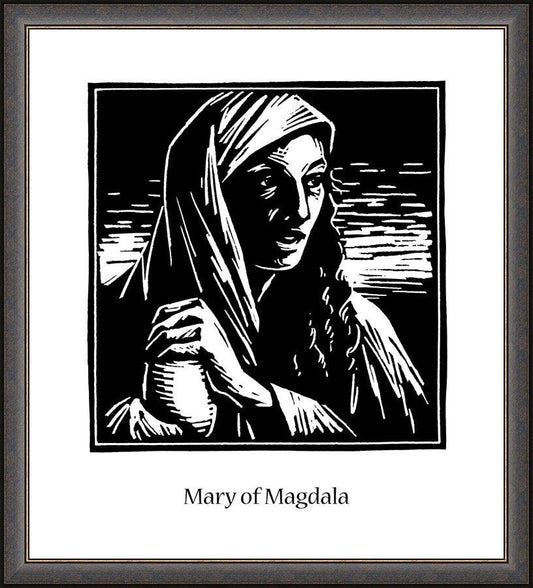 Wall Frame Espresso - St. Mary Magdalene by J. Lonneman